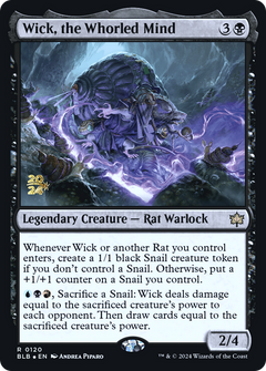 Wick, the Whorled Mind (PRE-120) - Bloomburrow Promos Foil-1