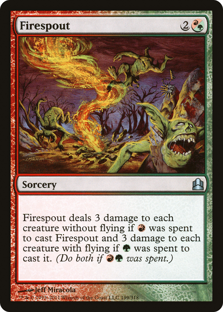 Firespout [Commander 2011]-1
