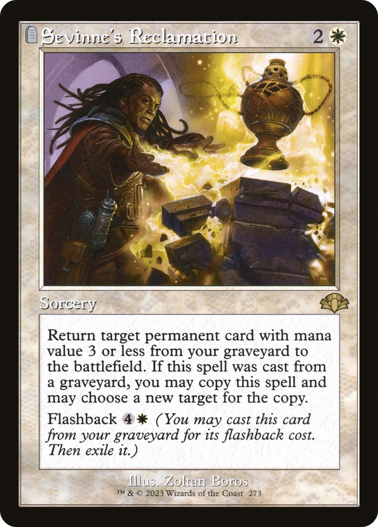 Sevinne's Reclamation (Retro) [Dominaria Remastered]-1