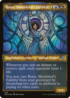 Rona, Sheoldred's Faithful (Showcase Textured) [Dominaria United]-1