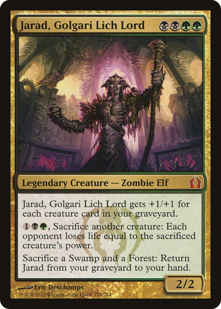 Jarad, Golgari Lich Lord [Return to Ravnica]-1