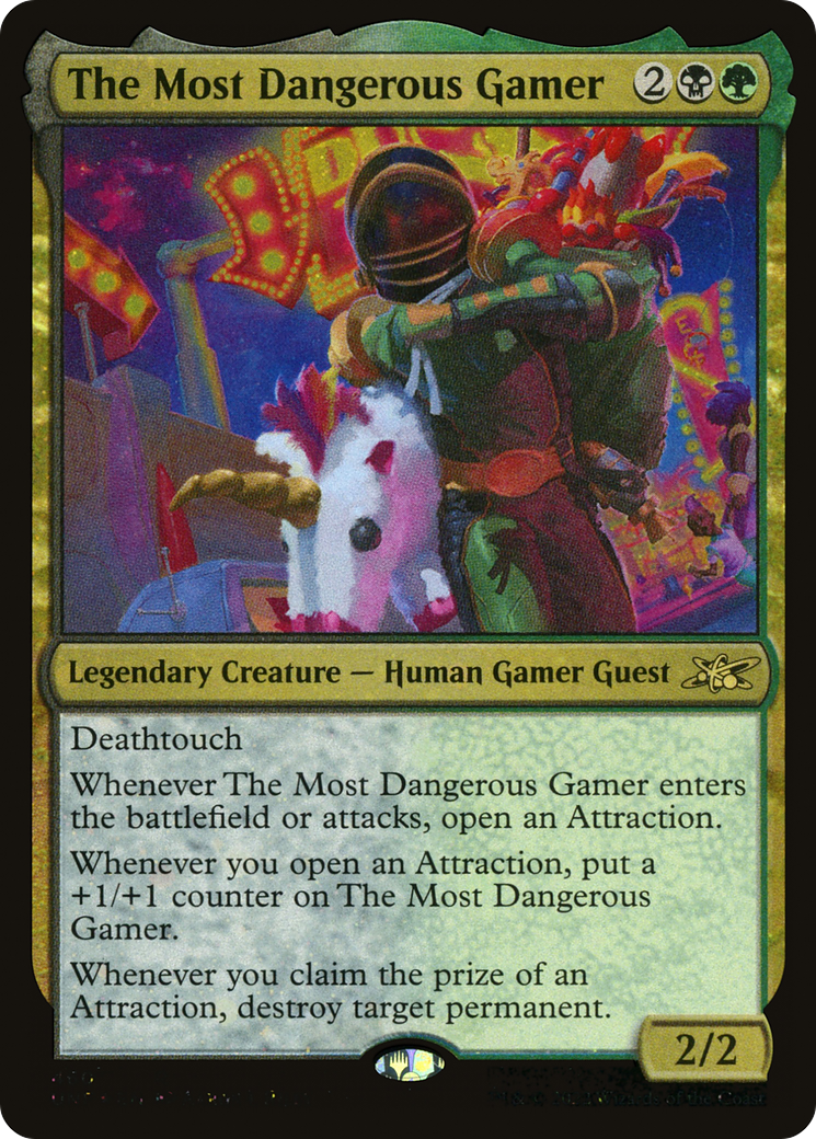 The Most Dangerous Gamer (Galaxy Foil) [Unfinity]-1