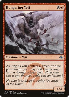 Hungering Yeti [Fate Reforged]-1