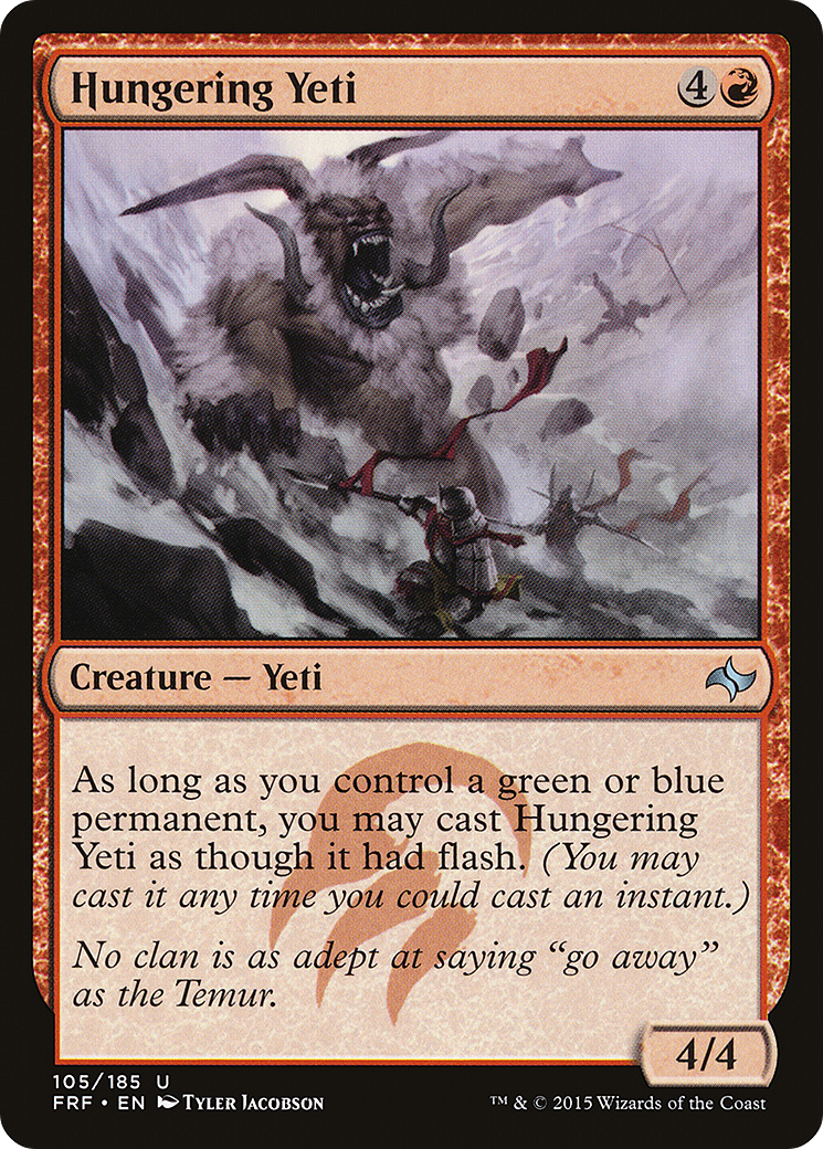 Hungering Yeti [Fate Reforged]-1