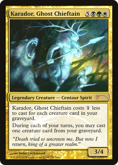 Karador, Ghost Chieftain [Judge Gift Cards 2014]-1
