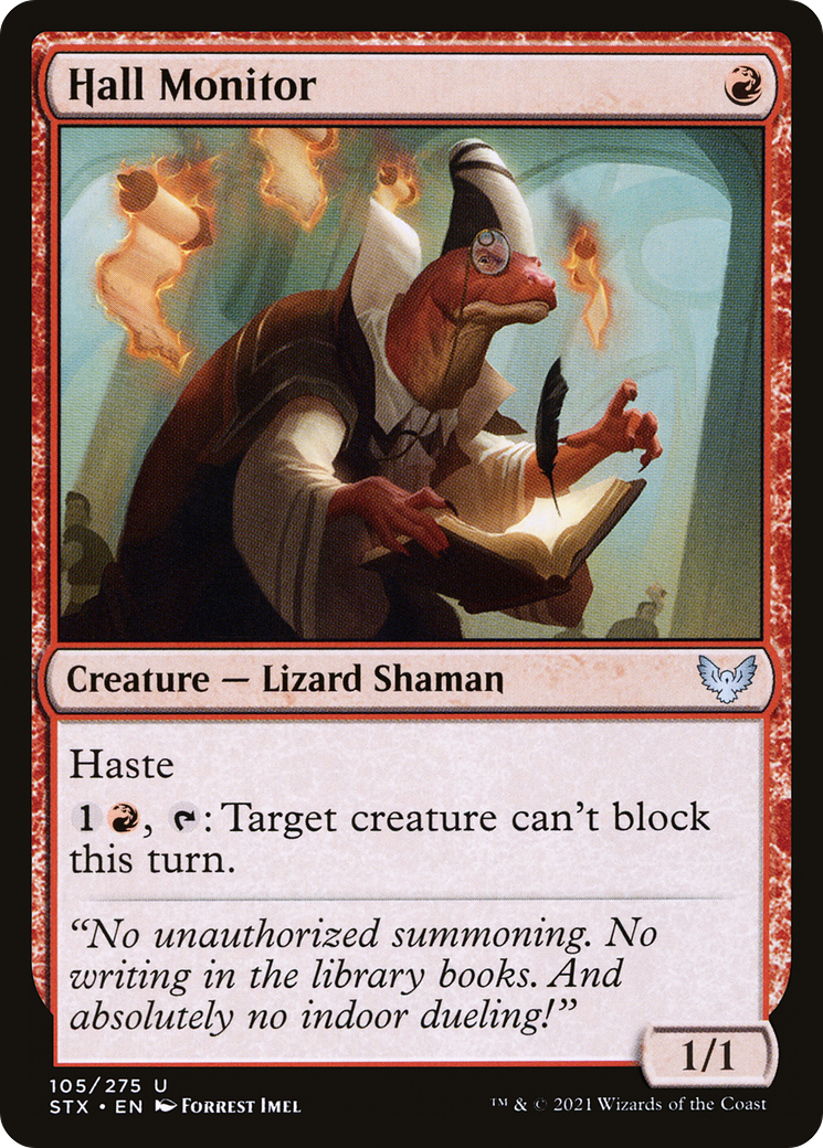 Hall Monitor [Strixhaven: School of Mages]-1