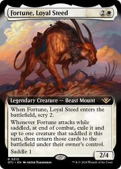 Fortune, Loyal Steed (Extended Art) [Outlaws of Thunder Junction]-1