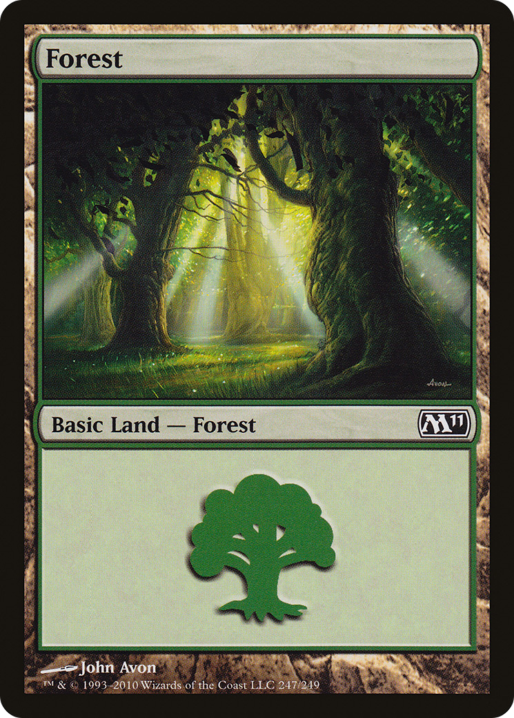 Forest (247) [Magic 2011]-1