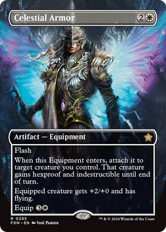 Celestial Armor (Borderless) [Foundations]-1