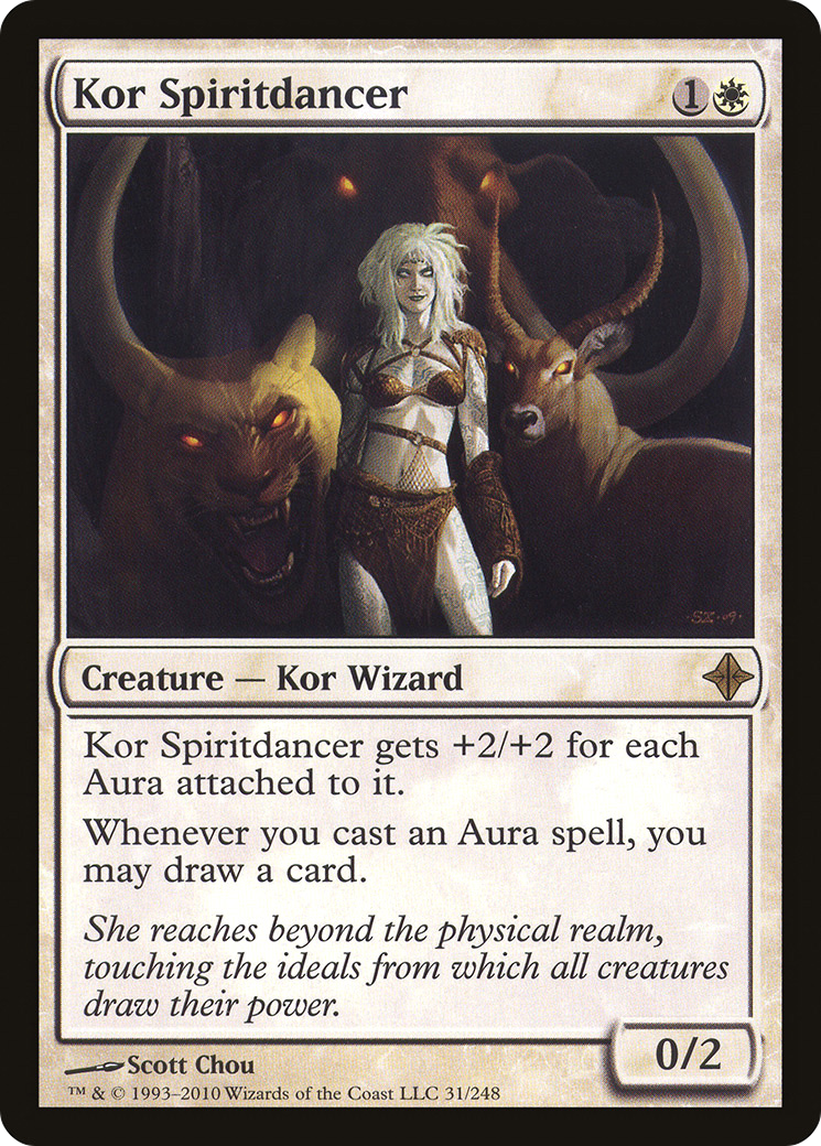 Kor Spiritdancer [Rise of the Eldrazi]-1