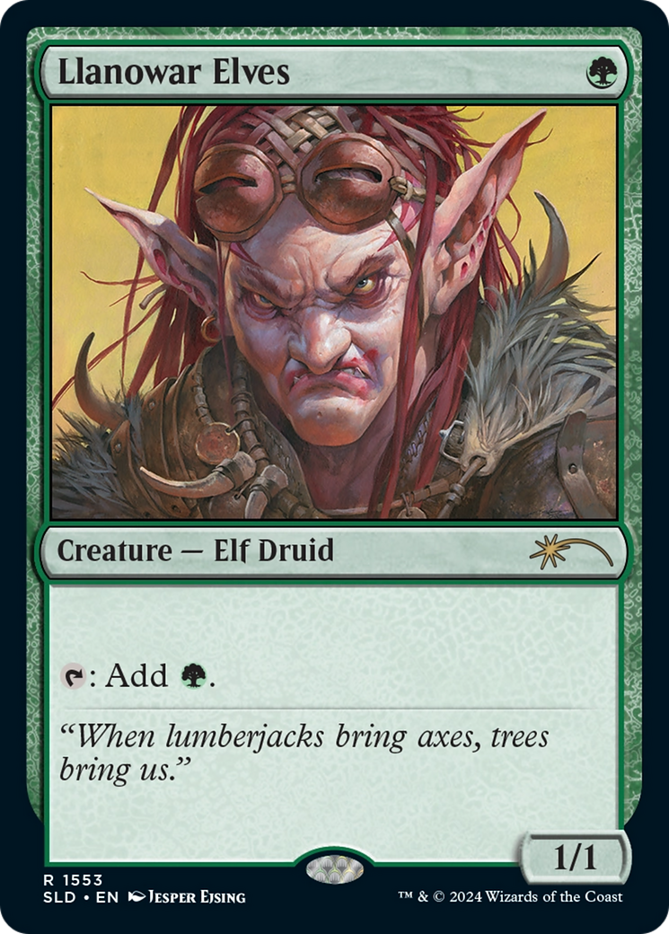 Llanowar Elves (1553) [Secret Lair Drop Series]-1