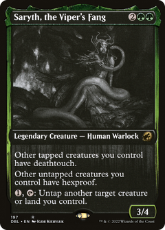 Saryth, the Viper's Fang [Innistrad: Double Feature]-1