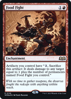 Food Fight [Wilds of Eldraine Prerelease Promos]-1