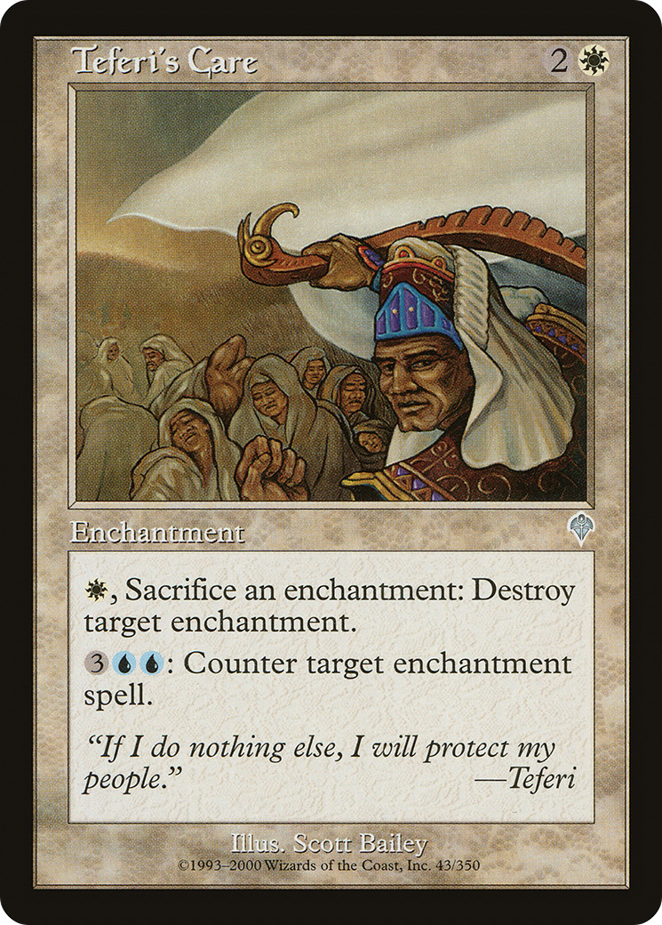 Teferi's Care [Invasion]-1