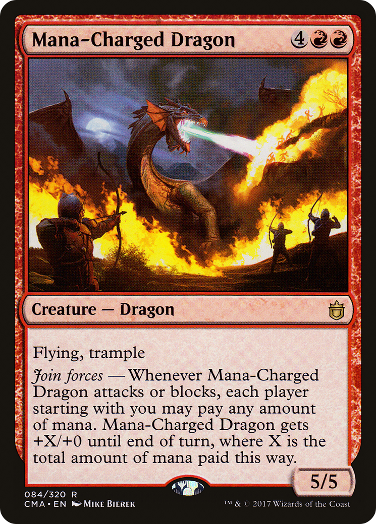 Mana-Charged Dragon [Commander Anthology]-1