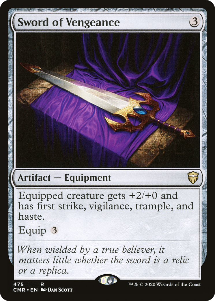 Sword of Vengeance [Commander Legends]-1