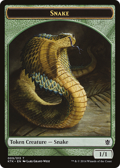 Snake Token [Khans of Tarkir Tokens]-1