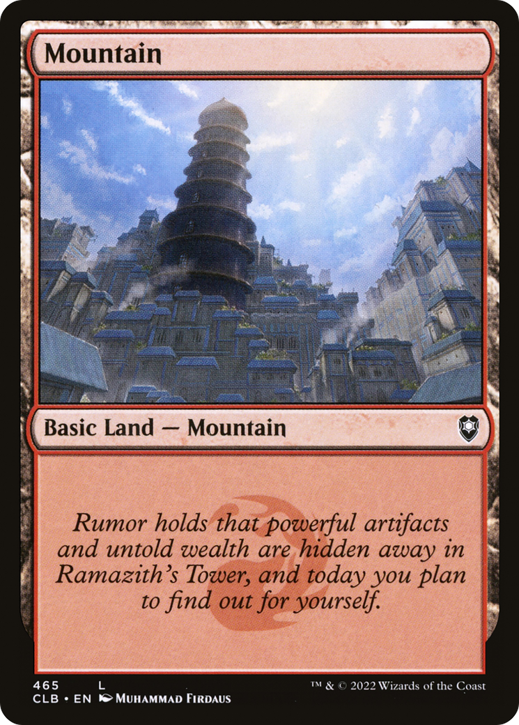 Mountain (465) [Commander Legends: Battle for Baldur's Gate]-1