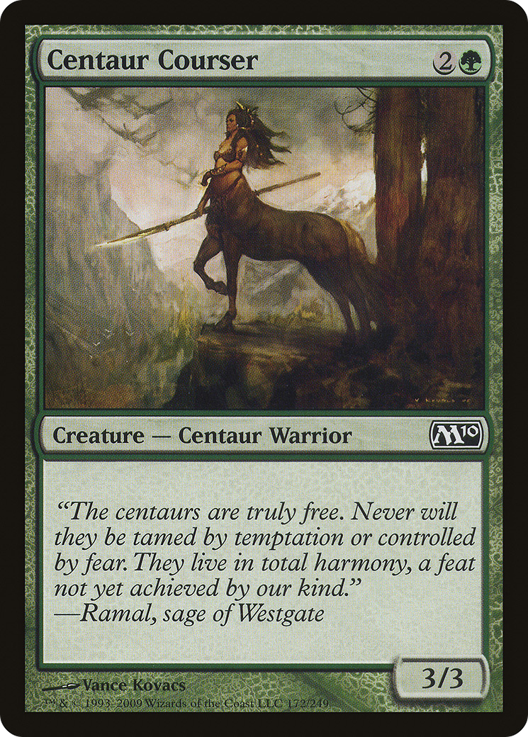 Centaur Courser [Magic 2010]-1