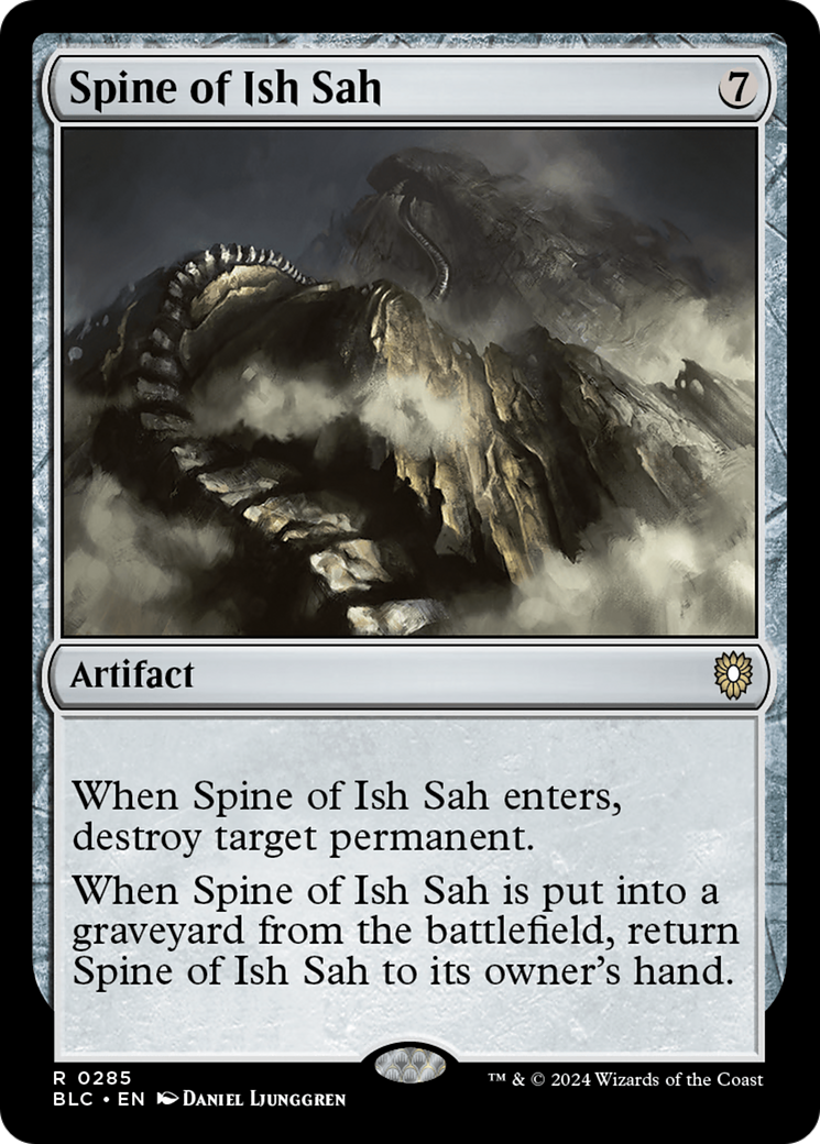 Spine of Ish Sah [Bloomburrow Commander]-1