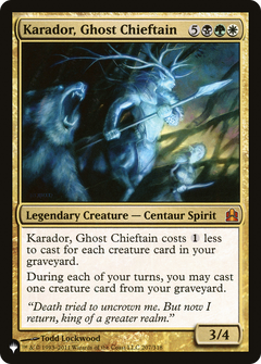 Karador, Ghost Chieftain [The List]-1