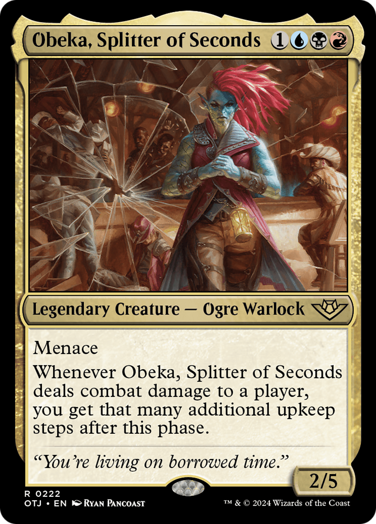Obeka, Splitter of Seconds [Outlaws of Thunder Junction]-1