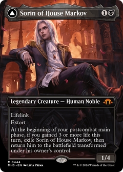 Sorin of House Markov // Sorin, Ravenous Neonate (Borderless) [Modern Horizons 3]-3