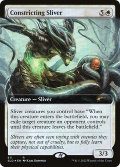 Constricting Sliver (Extended Art) [Secret Lair Drop Promos]-1