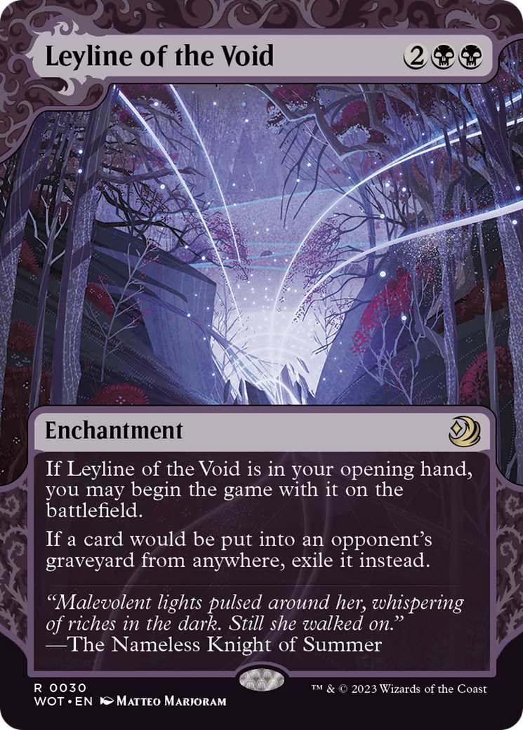 Leyline of the Void [Wilds of Eldraine: Enchanting Tales]-1