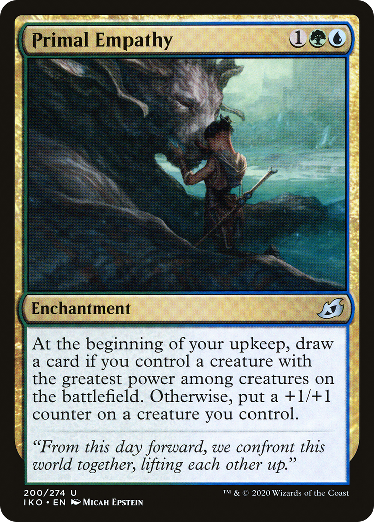 Primal Empathy [Ikoria: Lair of Behemoths]-1