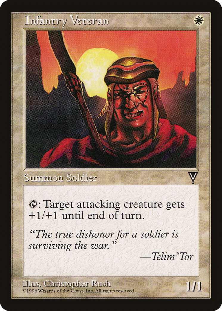 Infantry Veteran [Visions]-1