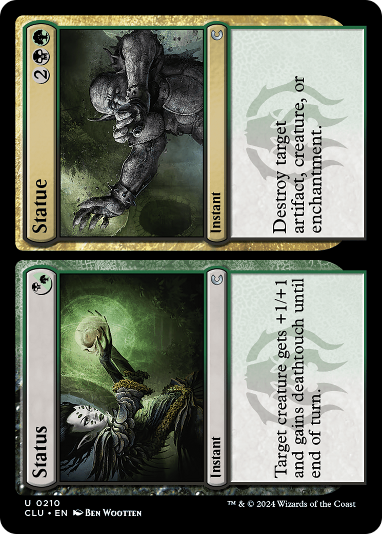 Status // Statue [Ravnica: Clue Edition]-1