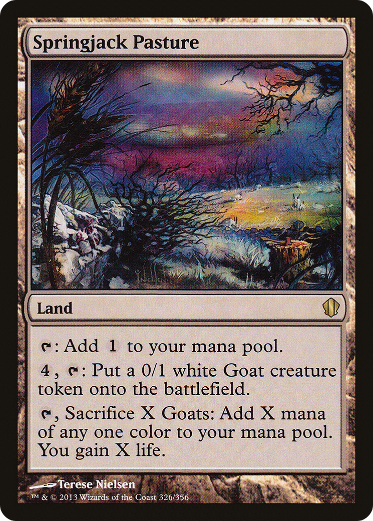 Springjack Pasture [Commander 2013]-1