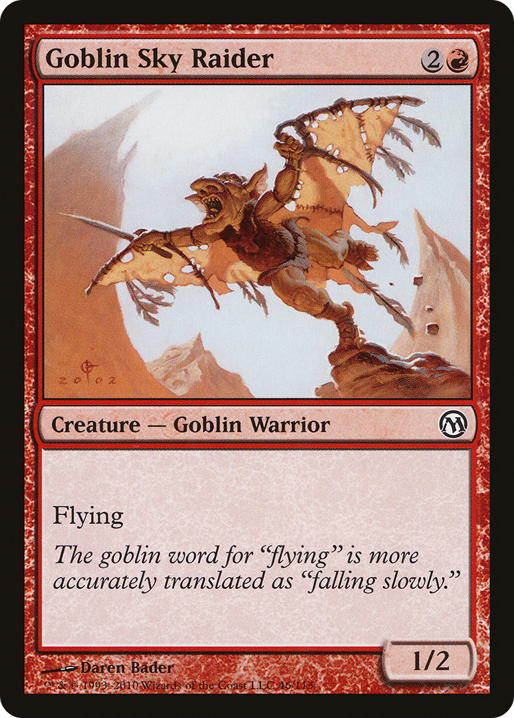 Goblin Sky Raider [Duels of the Planeswalkers]-1