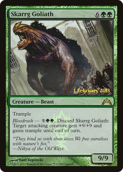 Skarrg Goliath (Launch) [Gatecrash Prerelease Promos]-1