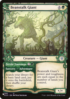 Beanstalk Giant // Fertile Footsteps (Showcase) [The List]-1