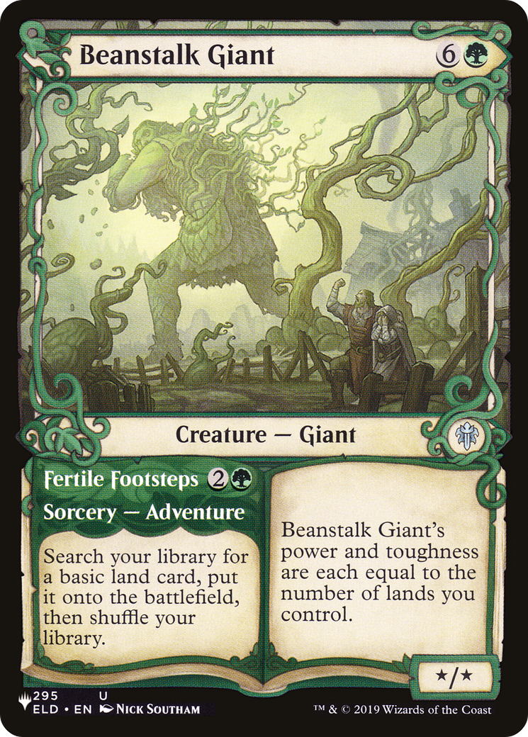 Beanstalk Giant // Fertile Footsteps (Showcase) [The List]-1