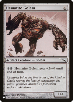 Hematite Golem [The List]-1