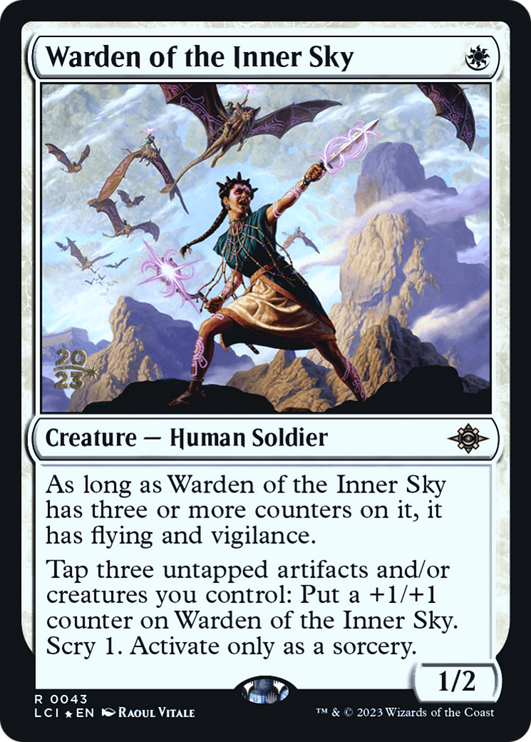 Warden of the Inner Sky (PRE-043) - The Lost Caverns of Ixalan Promos Foil-1