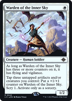 Warden of the Inner Sky (PRE-043) - The Lost Caverns of Ixalan Promos Foil-1