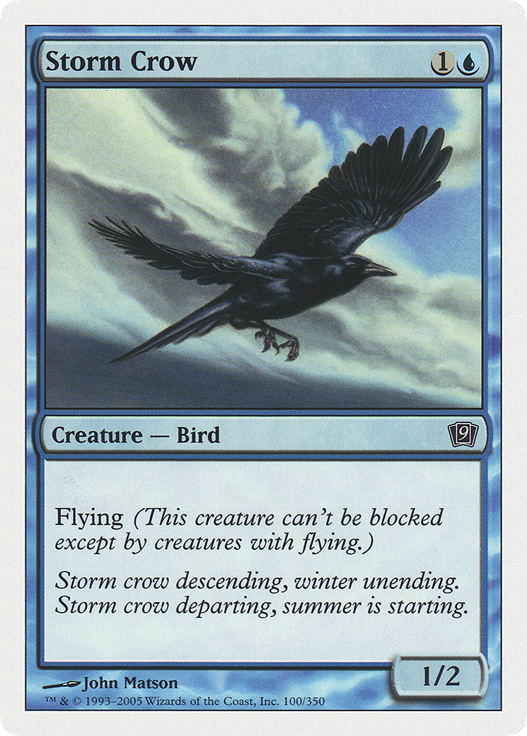 Storm Crow [Ninth Edition]-1