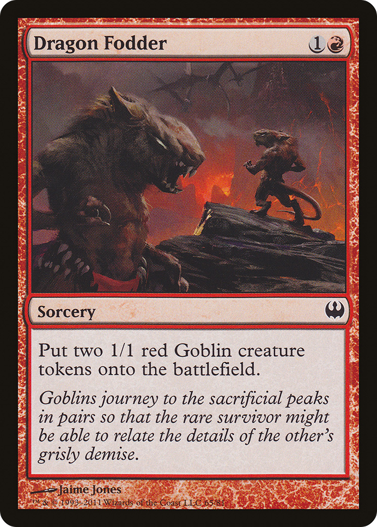 Dragon Fodder [Duel Decks: Knights vs. Dragons]-1
