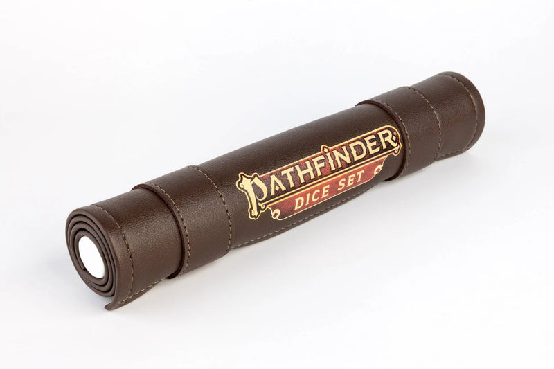 Pathfinder: Leather Scroll with Dice Storage-1