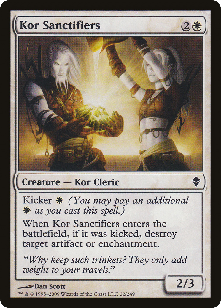 Kor Sanctifiers [Zendikar]-1
