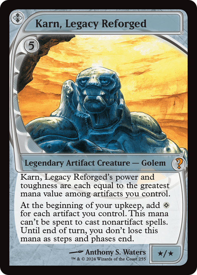 Karn, Legacy Reforged (Future Sight) [Mystery Booster 2]-1