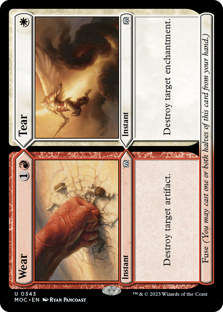 Wear // Tear [March of the Machine Commander]-1