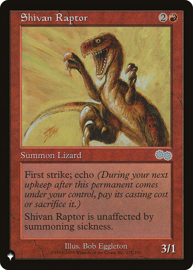 Shivan Raptor [The List]-1