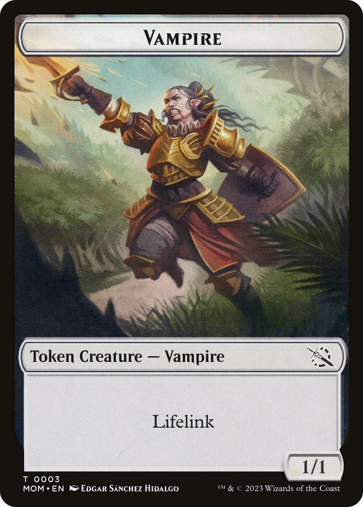 Vampire (TMOM-003) - March of the Machine Tokens-1