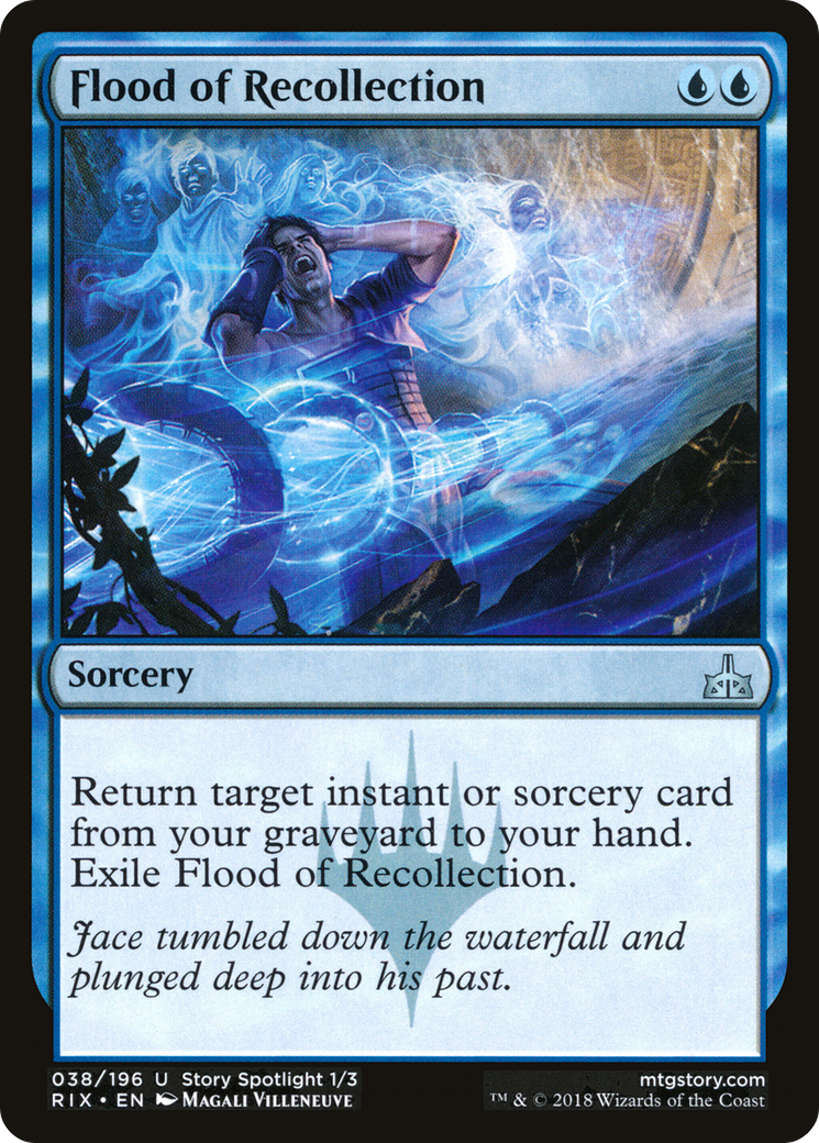 Flood of Recollection [Rivals of Ixalan]-1
