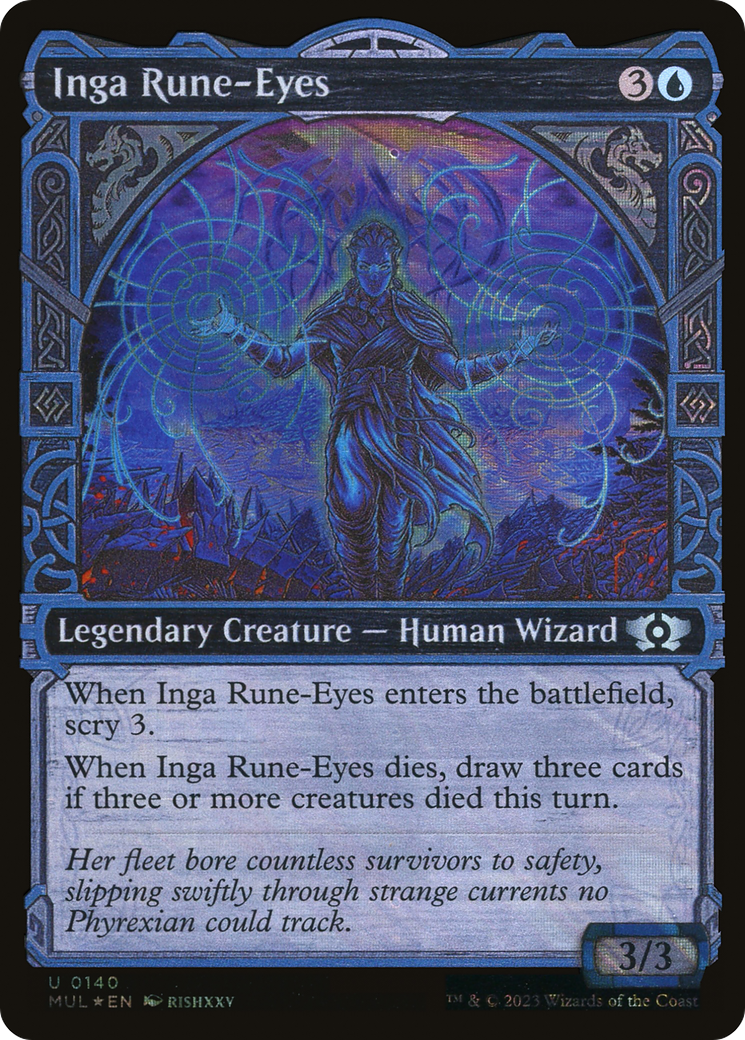 Inga Rune-Eyes (Halo Foil) [Multiverse Legends]-1